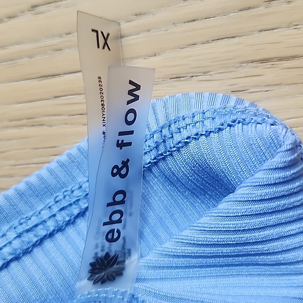 Ebb and Flow Girls' Ripped Tank Top - Picture 2 of 3